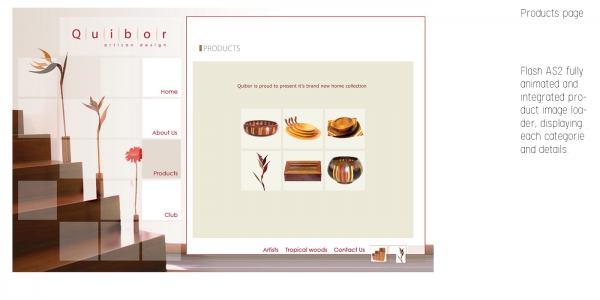 Online catalogue section