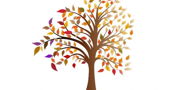 Illustrated vector tree