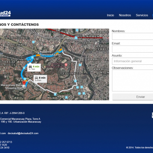 Contact Us section