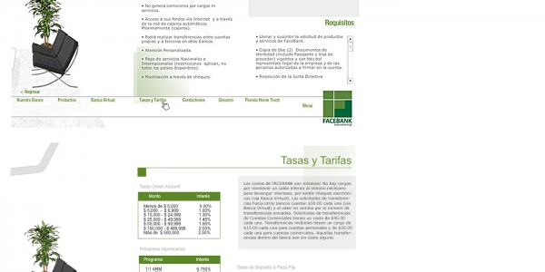 All information content, including daily rates %, credits, loans. etc  dynamically called in by TXT and XML files
