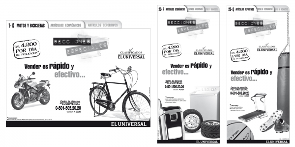 Newspaper branding adv ad campaign