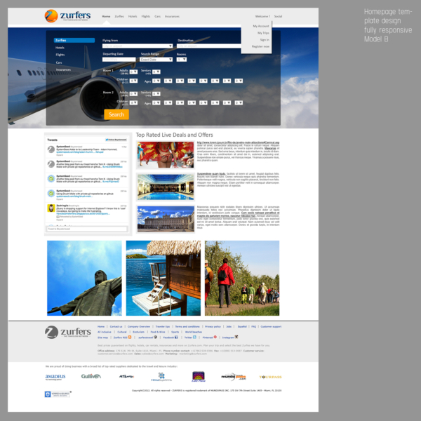 Latest template design proposal for site renew and refresh. 100% RWD. Year 2013