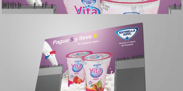 New Panama canal concept design for product promotional flyers