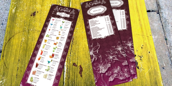 Customized cocktails & snacks special menu