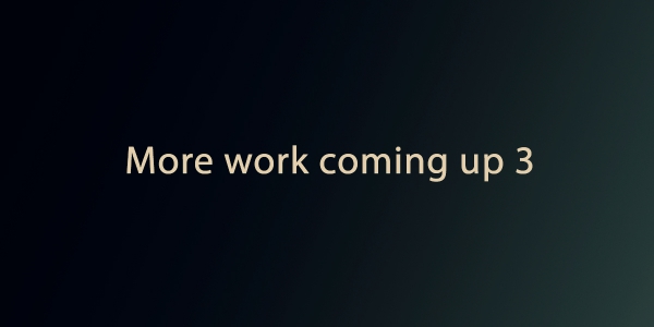 More portfolio works coming up soon! Stay tuned!