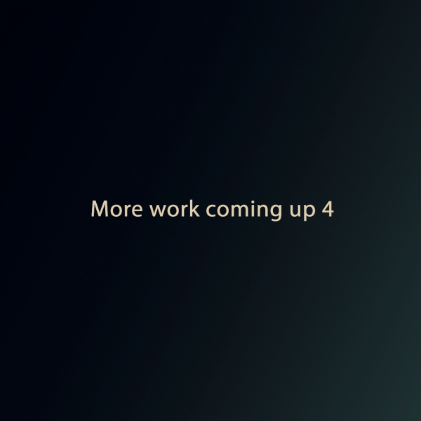More portfolio works coming up soon! Stay tuned!