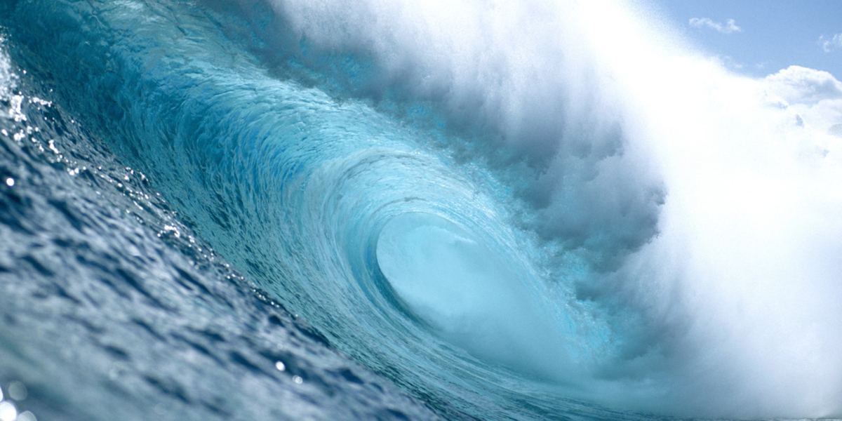 Wave --- Image by © Royalty-Free/Corbis