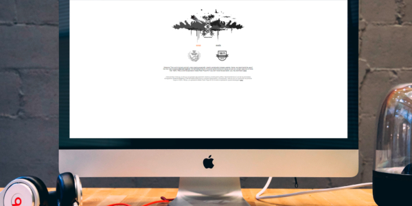 Landing page initial design