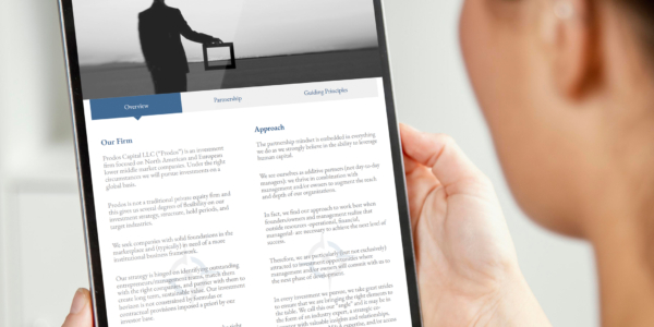 Tablet live sample view.